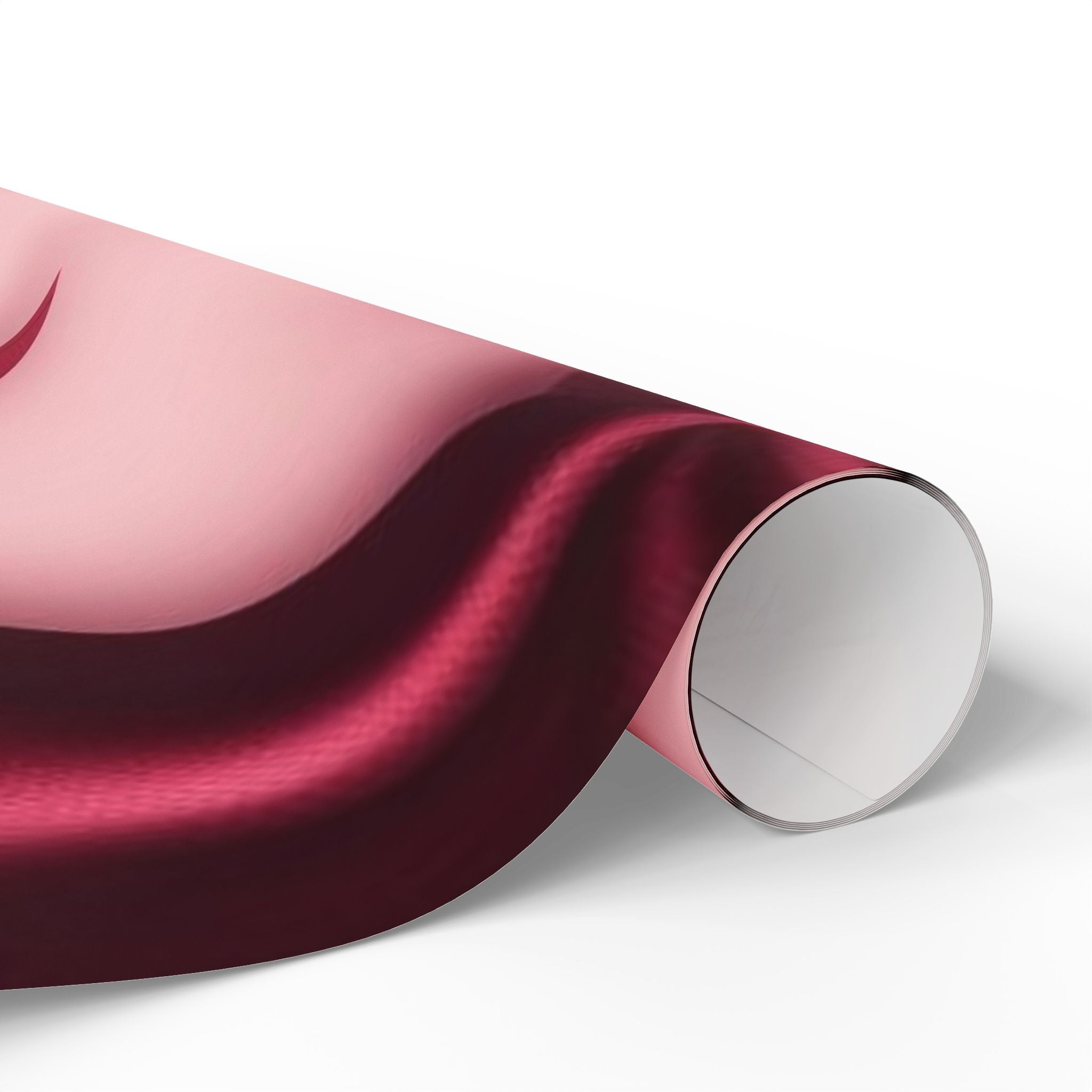 Elegant Cherry Ribbon Wrapping Paper, Gift Wrap for Birthdays, Holidays, Weddings, Special Occasions, Party Decor